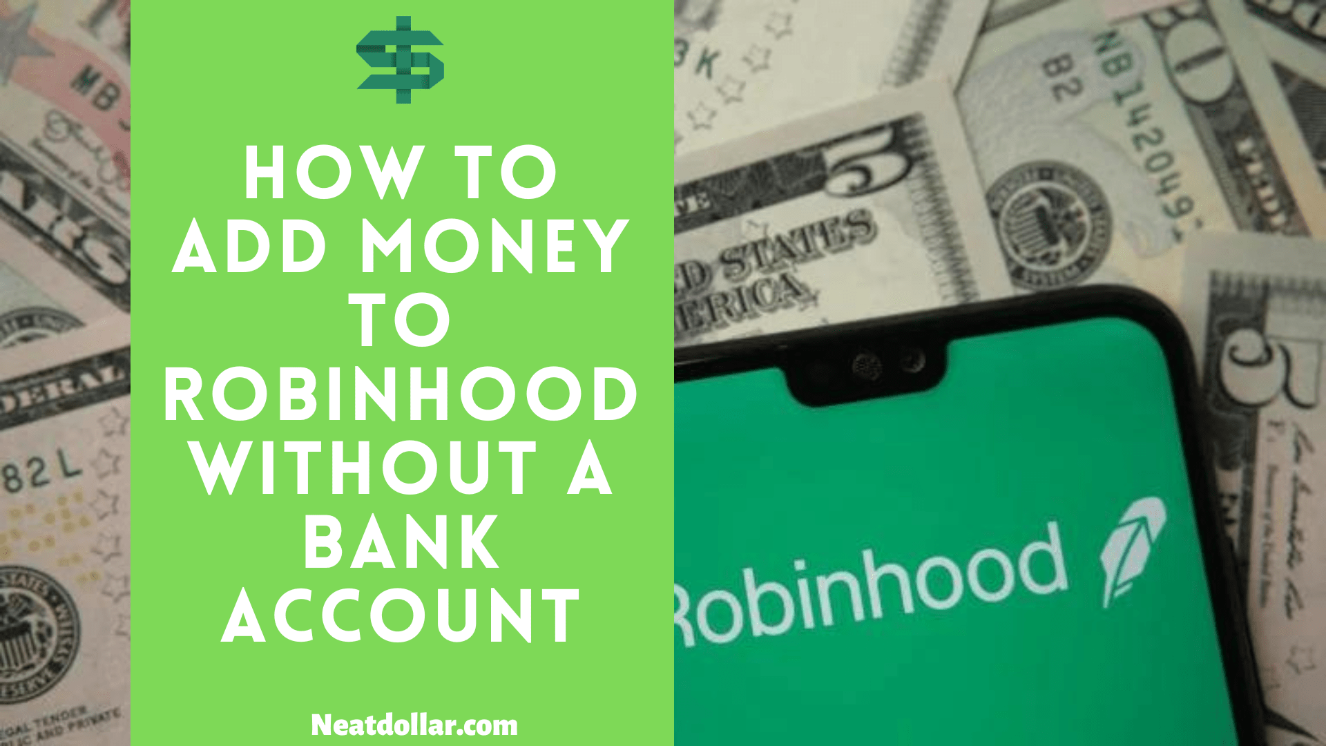 How To Put Money Into Robinhood Without Bank Account