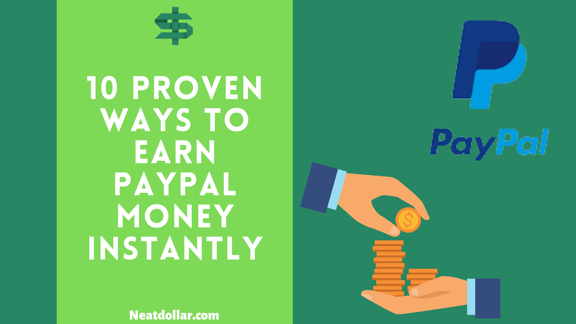 10 Proven Ways To Earn PayPal Money Instantly - Neat Dollar